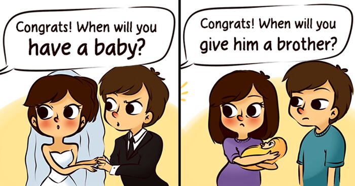 Mom Illustrates Her Everyday Motherhood Problems