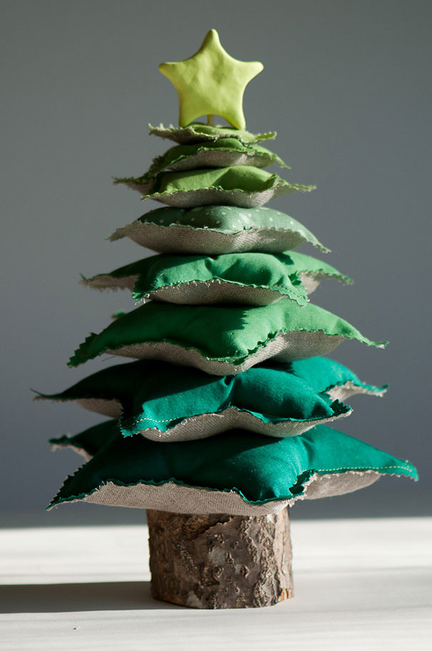 Fabric Christmas Tree