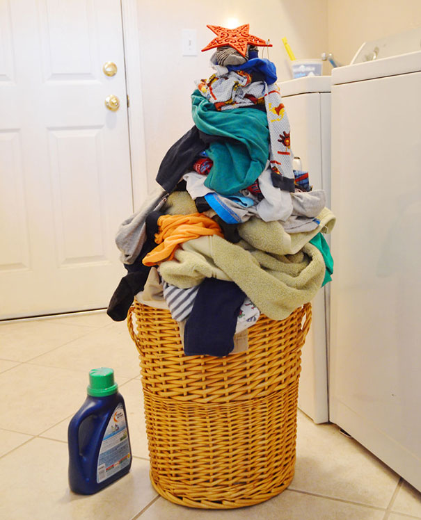 Queenie’s Laundry Christmas Tree