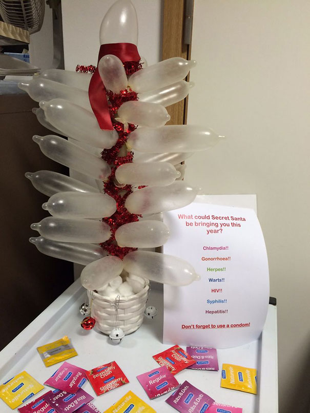 Condom Christmas Tree
