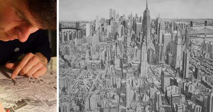 I Draw Famous Cities From My Memory