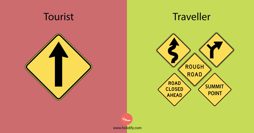 Tourist Vs Traveller