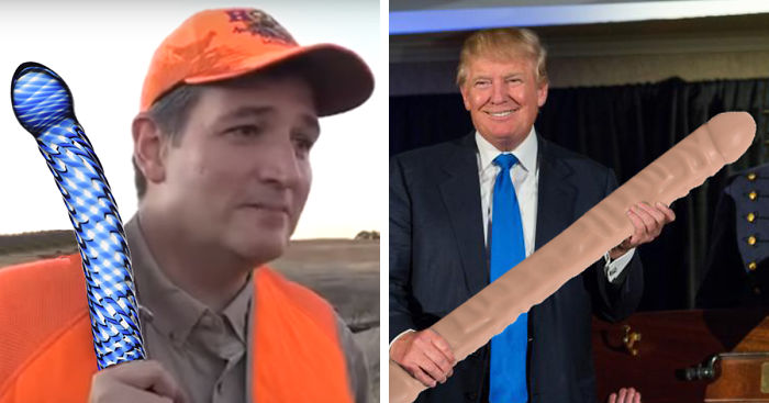 This Guy Is Replacing Guns With Dildos In Photos Of Republican Politicians