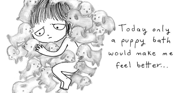 Mexican-Canadian Creates Emotional Cartoons To Handle Her Thoughts