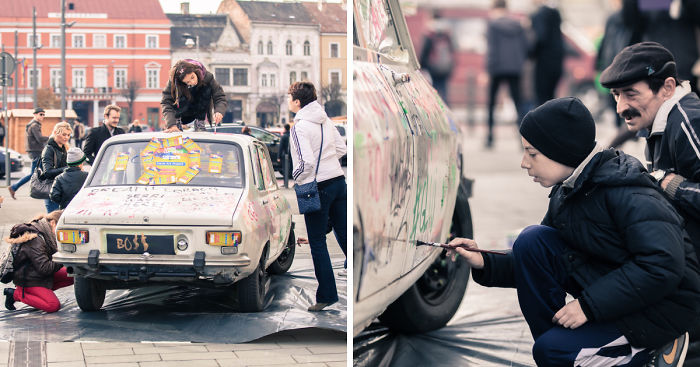 What Happens If You Leave A Car In The City Center Of Cluj, Romania?