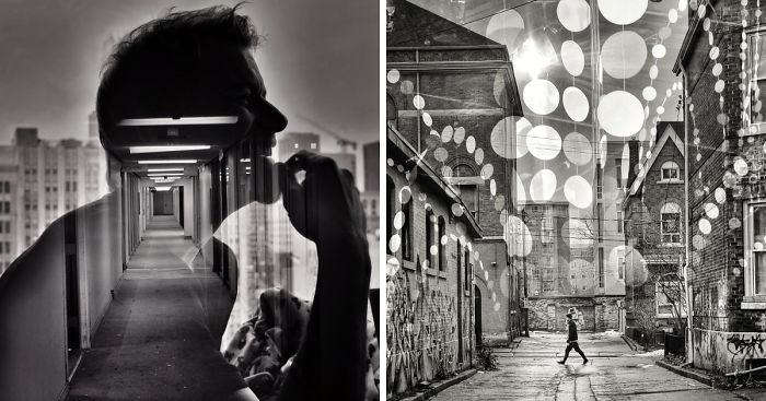 Surreal Cityscapes And Portraits I Created In-Camera Without Photoshop