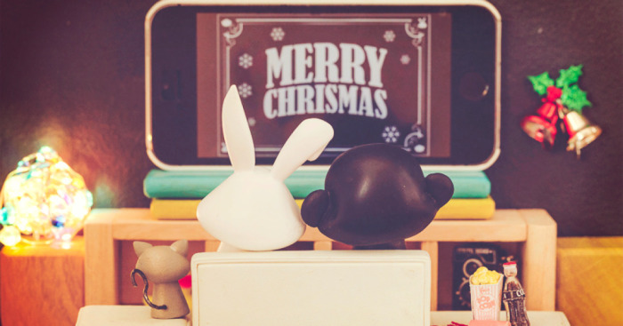 I Recreate Daily Moments Of Married Life With A Monkey And A Rabbit