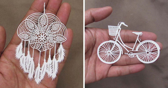 I Decided To Make Paper Cut Art My Profession