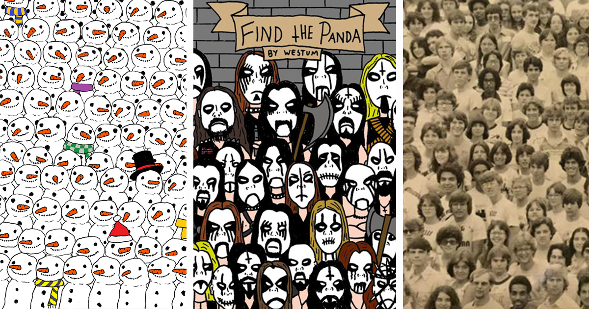 Let’s Post All “Find The Panda” Puzzles Here!