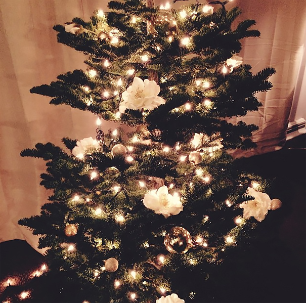 Floral Christmas Tree