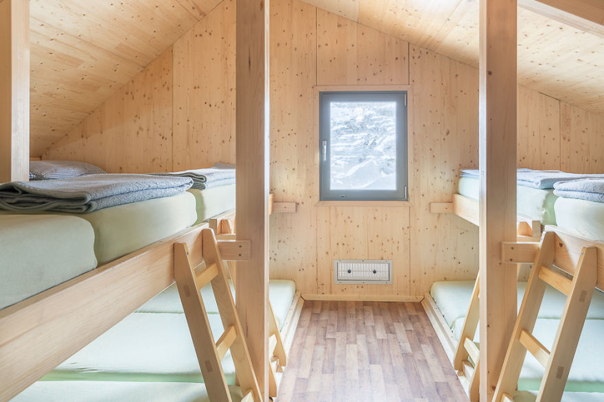 Former WW1 Bunker Transformed Into A Cozy Cabin For Mountaineers
