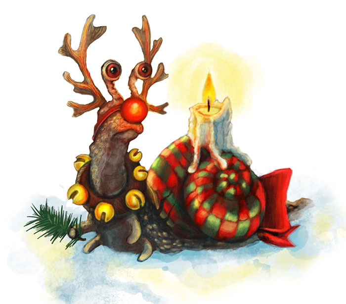 Snail Mail: I Illustrate Postcards With Snails To Pay Tribute To This Overlooked Little Creature