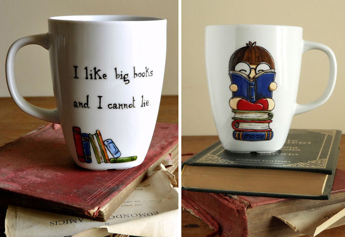 I Like Big Books Mug