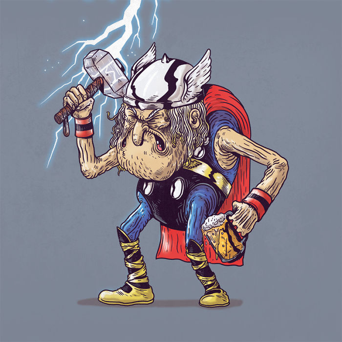 How Would Superheroes Look If They Grew Old? How Would Superheroes Look If They Grew Old?