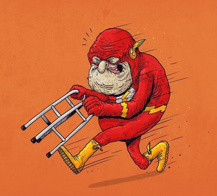 How Would Superheroes Look If They Grew Old? How Would Superheroes Look If They Grew Old?