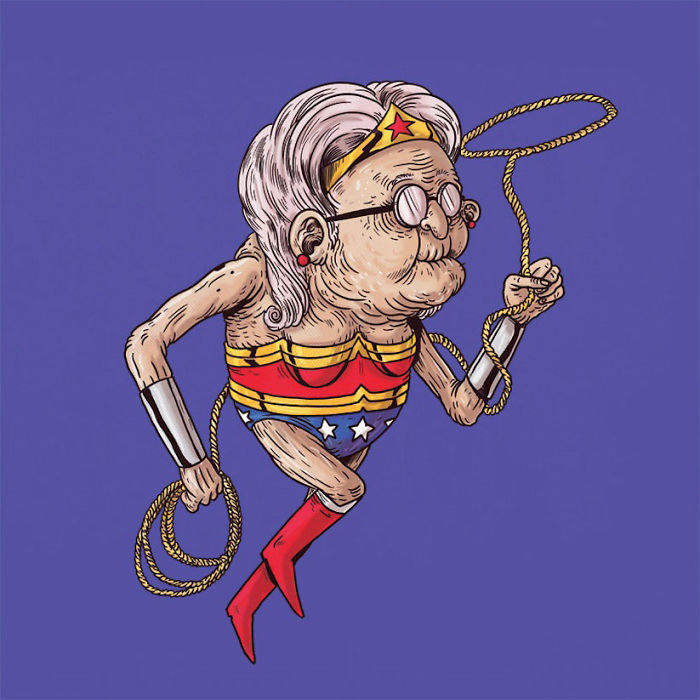 How Would Superheroes Look If They Grew Old? How Would Superheroes Look If They Grew Old?