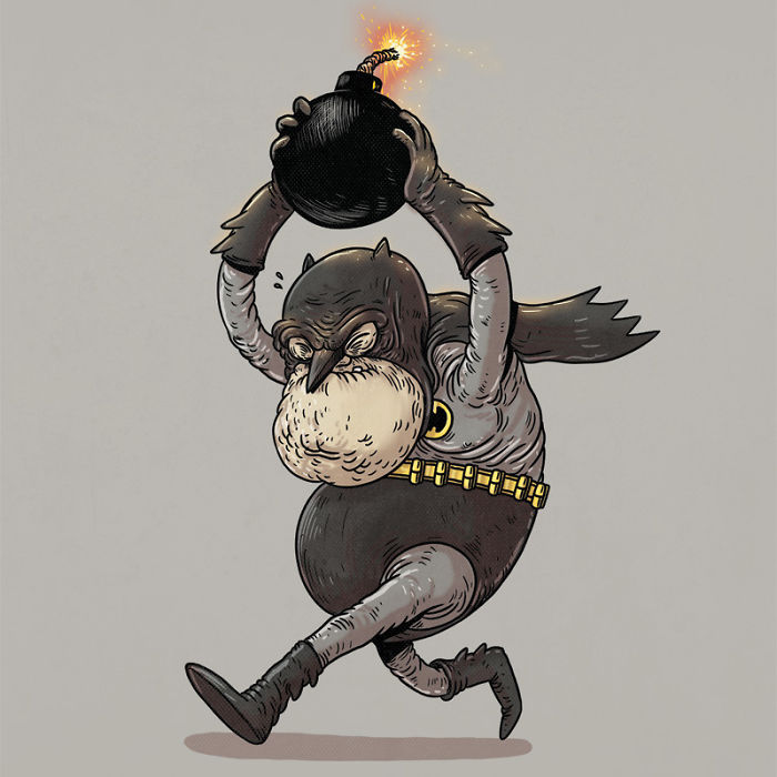 How Would Superheroes Look If They Grew Old?