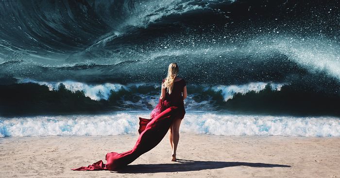 Self-Taught Artist Captures The Connection Between Humans And Nature In Self-Portraits