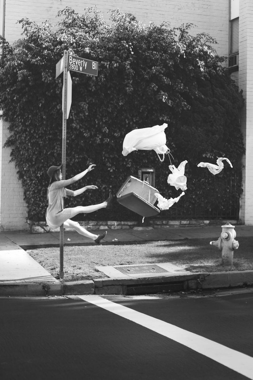 I Capture My Falling, Tripping And Levitating Friends