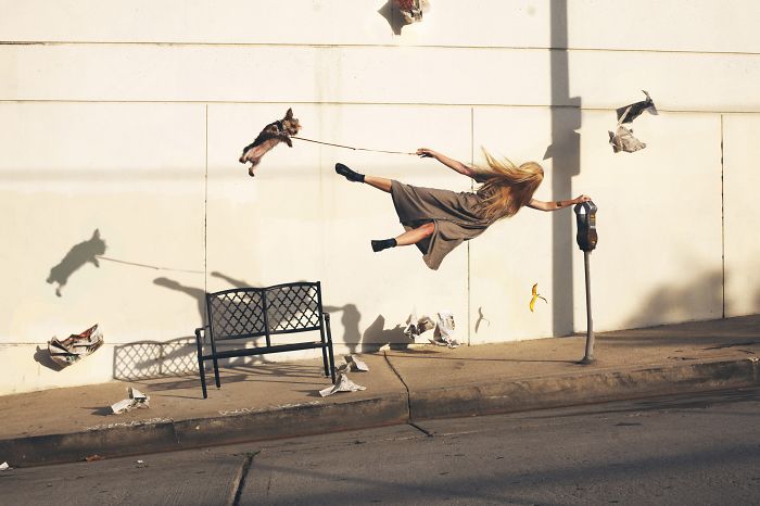 I Capture My Falling, Tripping And Levitating Friends