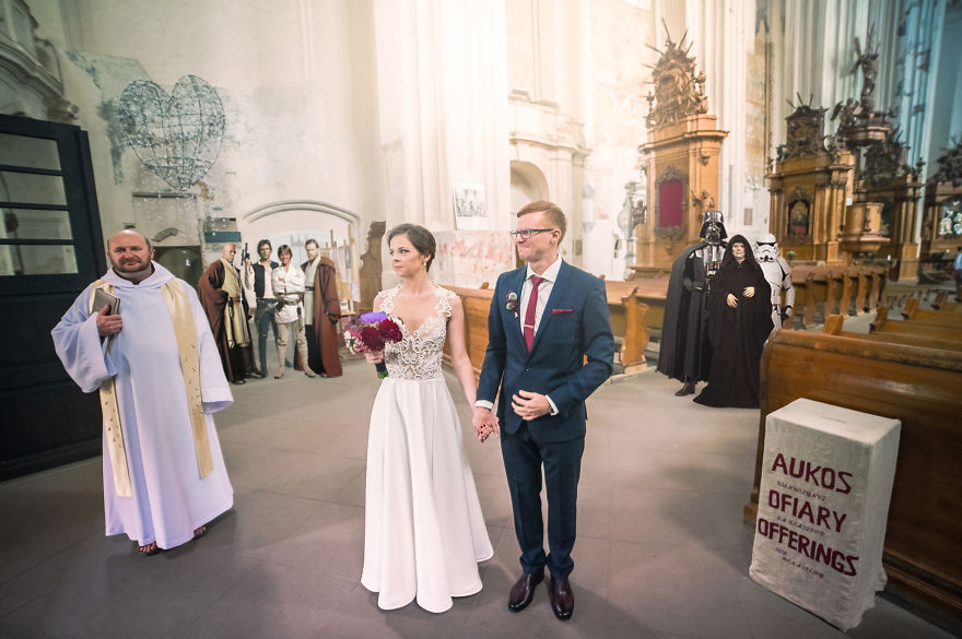 I Changed My Wedding Photos To Add A Bit Of Star Wars To Them I Changed My Wedding Photos To Add A Bit Of Star Wars To Them