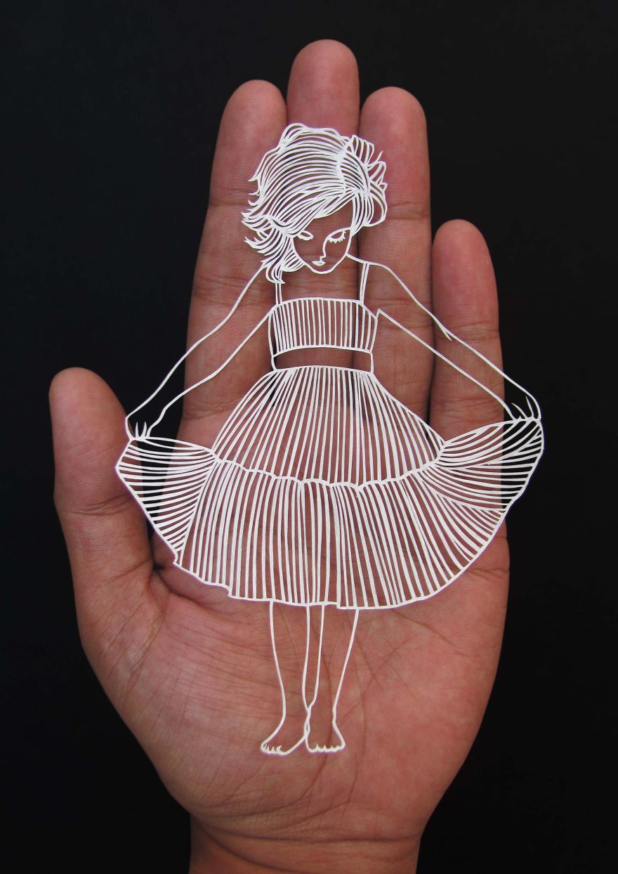 I Decided To Make Paper Cut Art My Profession I Decided To Make Paper Cut Art My Profession