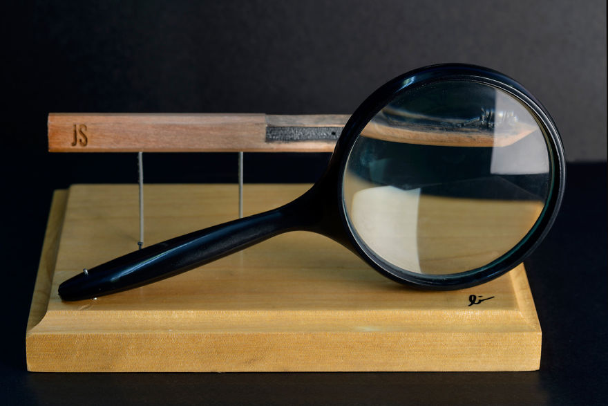 I Found A Carpenter Pencil In The Shop And Carved It Into A Train On Rails I Found A Carpenter Pencil In The Shop And Carved It Into A Train On Rails