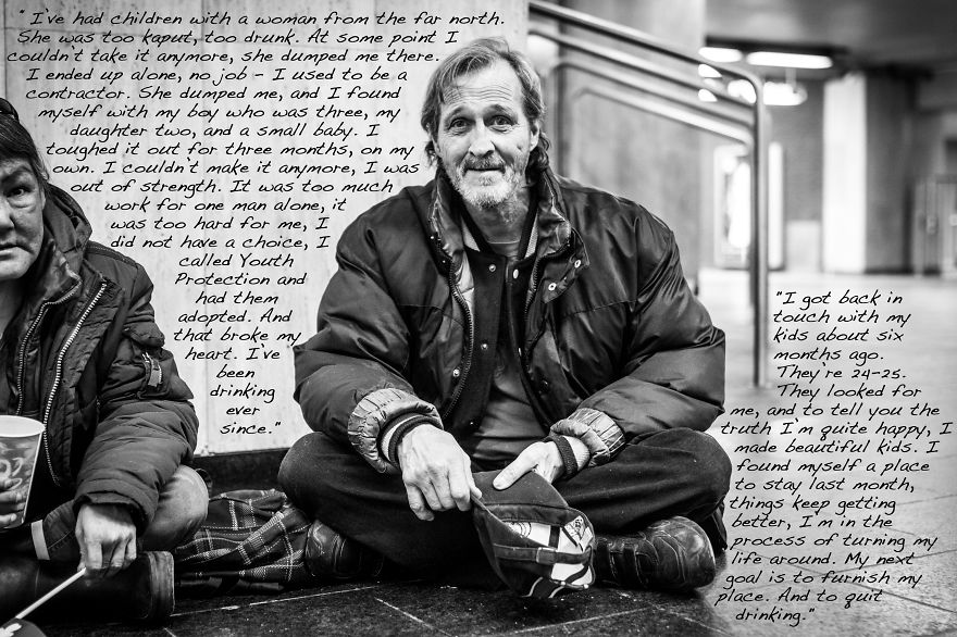 I Listen To The Stories Of The Homeless And Share Them With The World