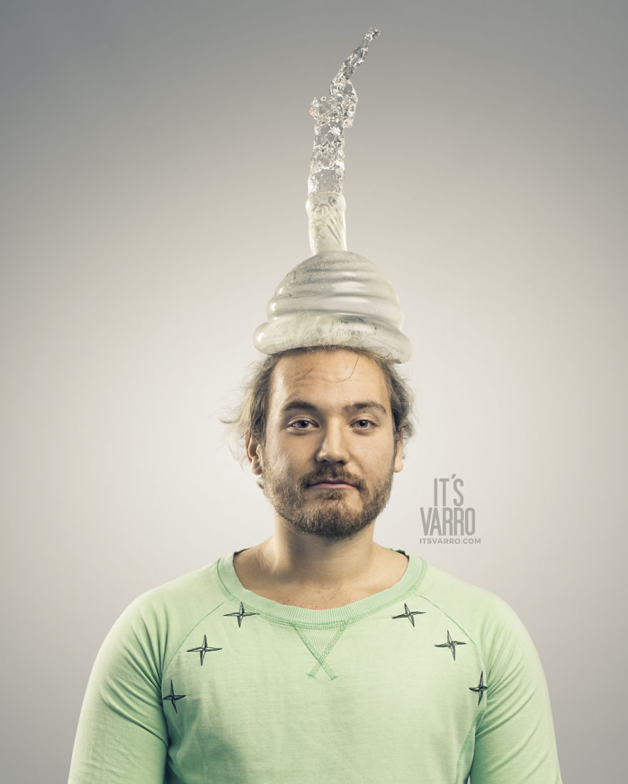 I Made A Funny Photo Project With Condoms