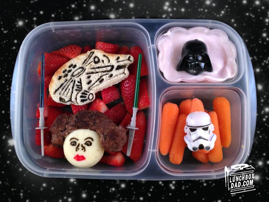 I Make My Kids Star Wars Lunches To Take To School