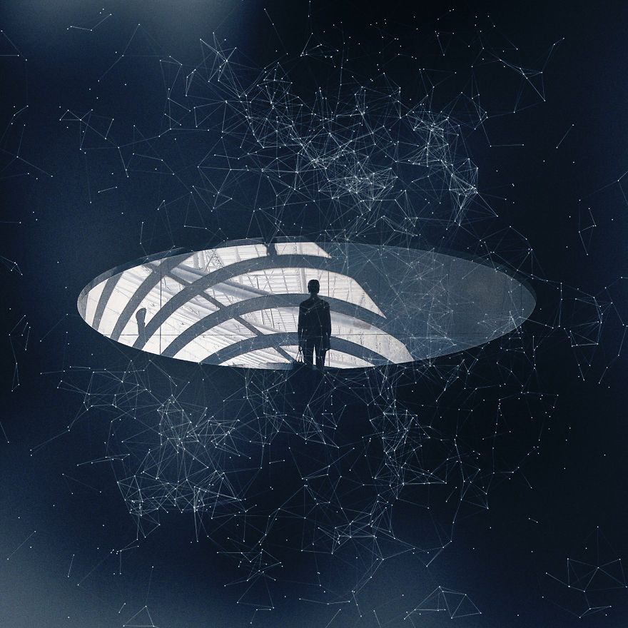 I Make Surrealistic Art From The Photos I Take With My Phone