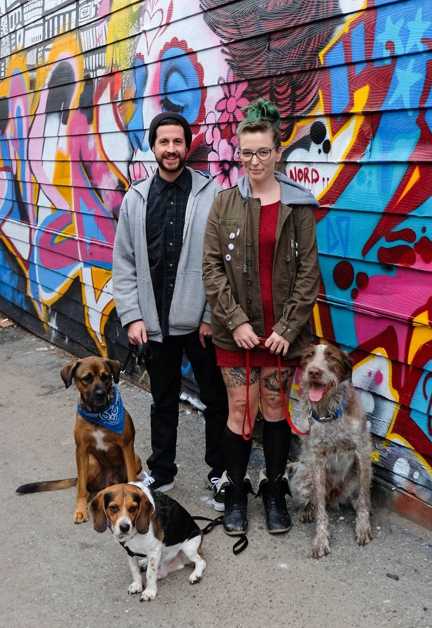 I Photographed Over 200 Families With Rescued Dogs To Inspire Others To Adopt