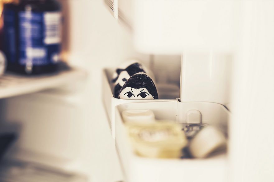 I Transform Simple Eggs Into Funny Photos