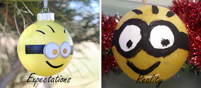 I Tried To Make Handcrafted Xmas Decorations... And Failed I Tried To Make Handcrafted Xmas Decorations... And Failed