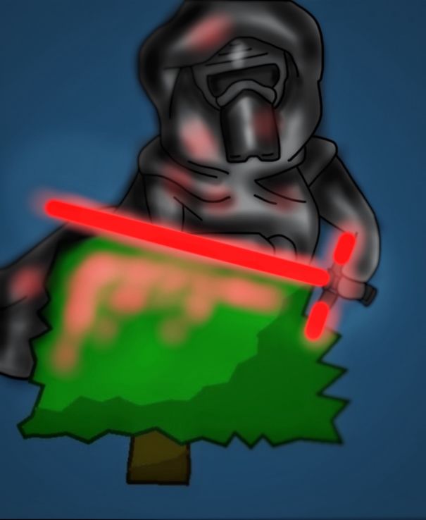 Kylo Ren Christmas Tree