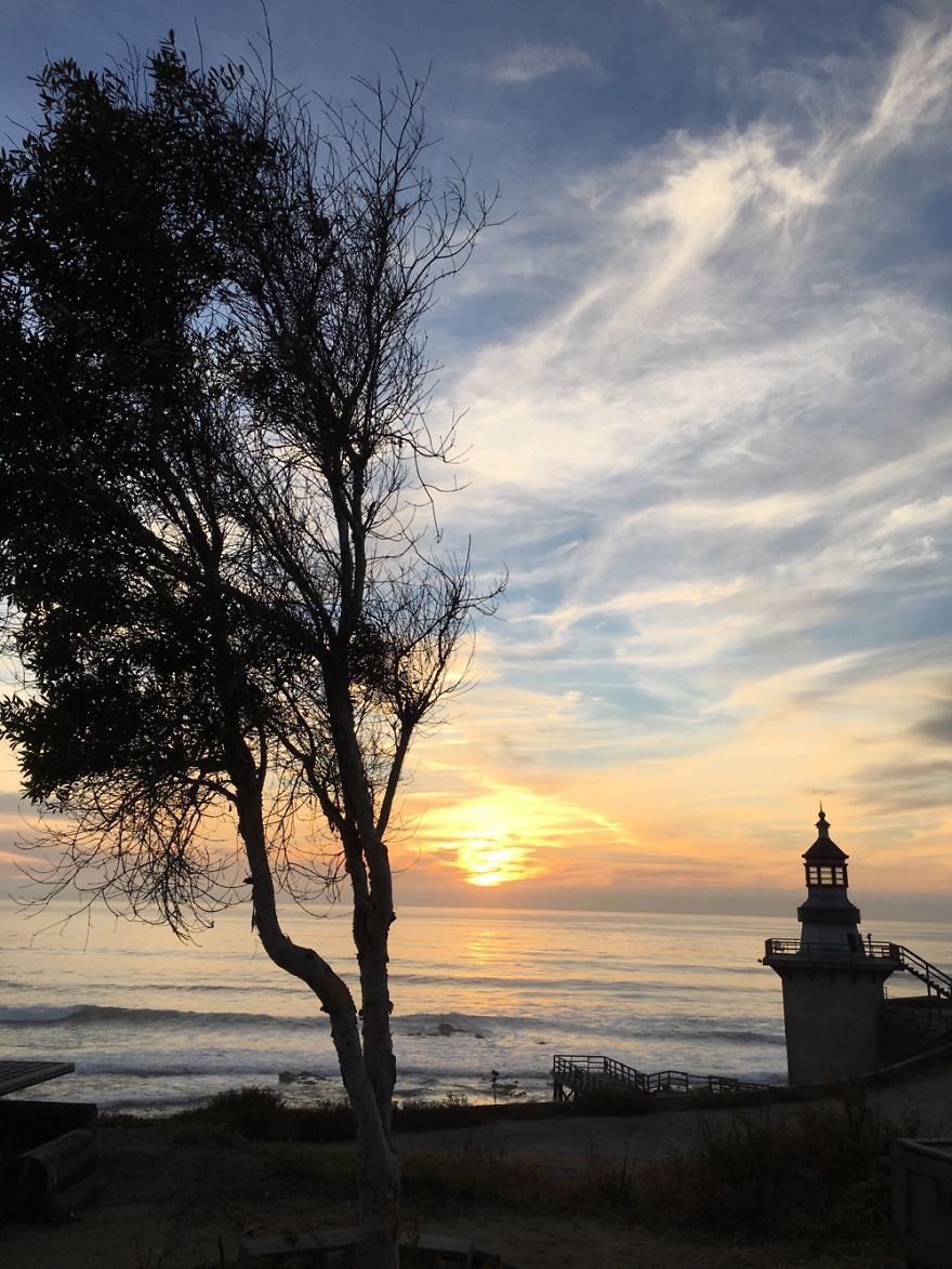 Sunset In Rosarito Beach, Mexico