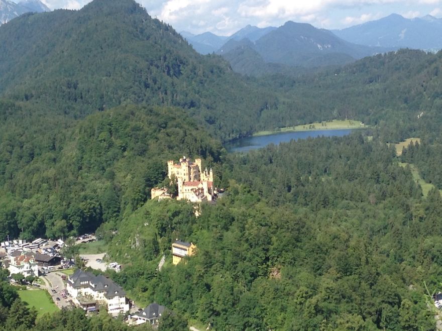View From Neuschwanstein Castle