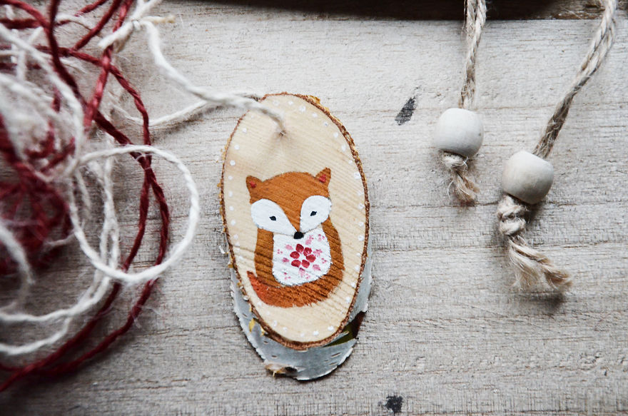 It’s The Little Things That Make Christmas Special, So I Paint Them On Small Pieces Of Wood