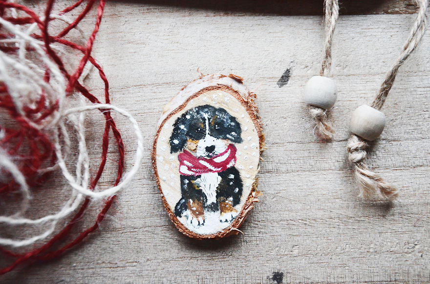 It’s The Little Things That Make Christmas Special, So I Paint Them On Small Pieces Of Wood