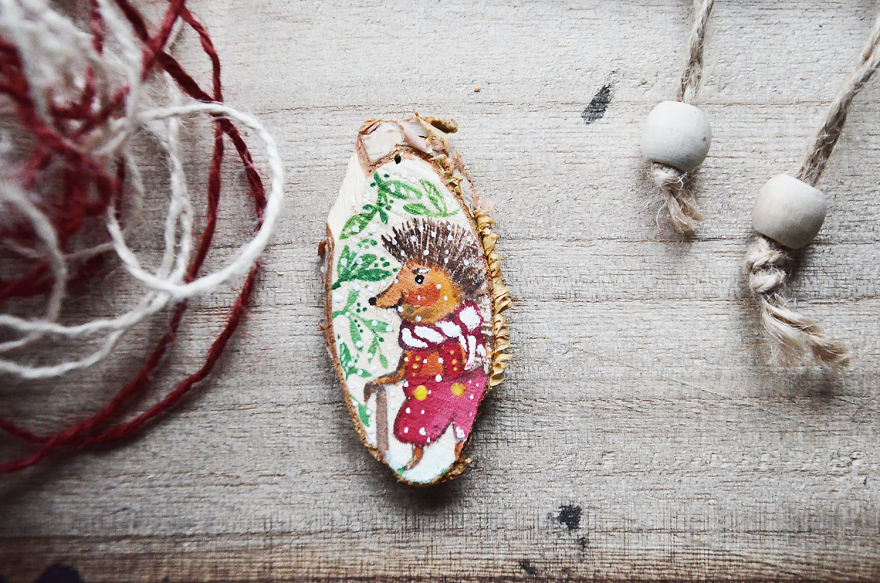 It’s The Little Things That Make Christmas Special, So I Paint Them On Small Pieces Of Wood