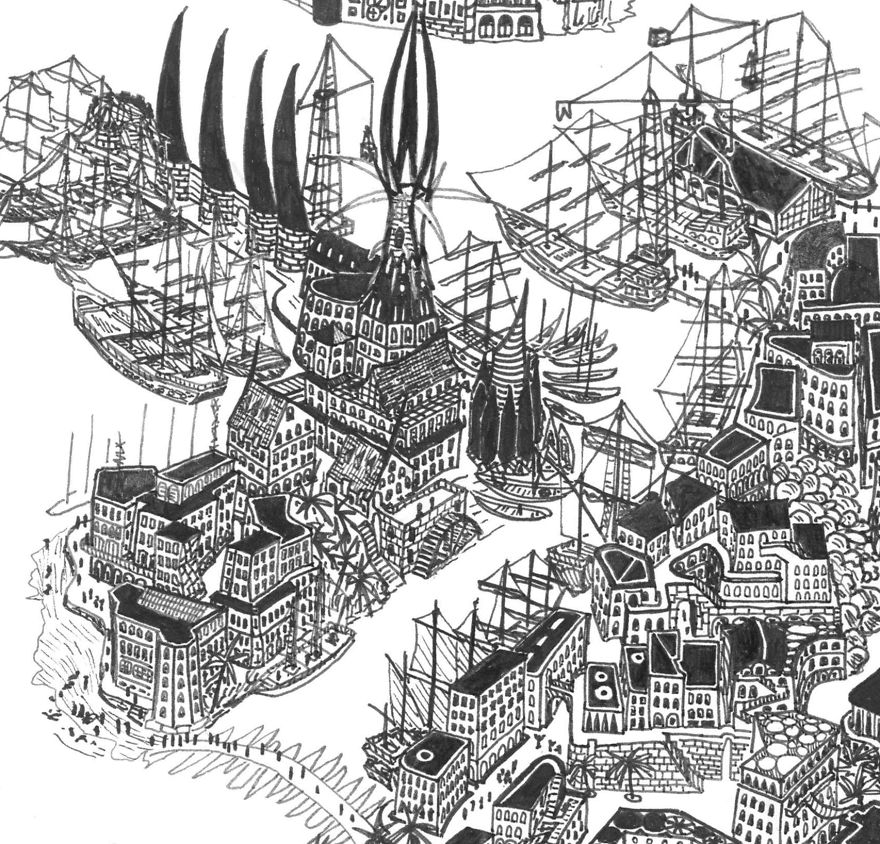 I've Been Developing This Maze City For 5 Years While Travelling Around The World