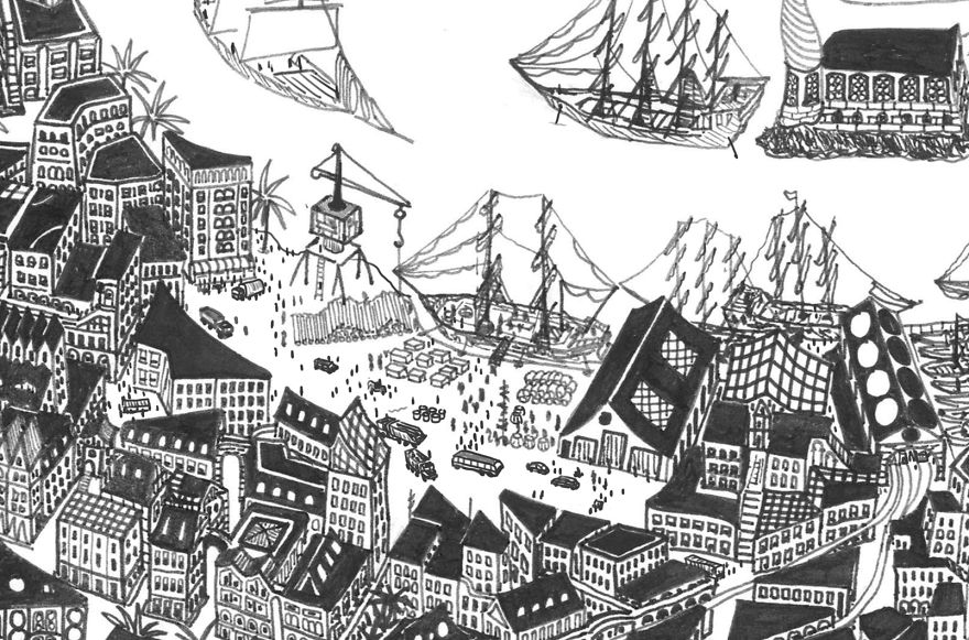 I've Been Developing This Maze City For 5 Years While Travelling Around The World