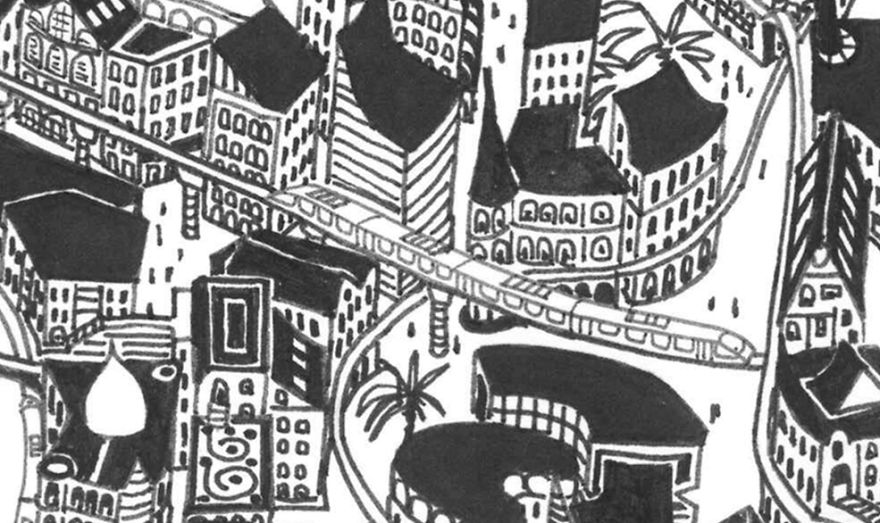 I've Been Developing This Maze City For 5 Years While Travelling Around The World