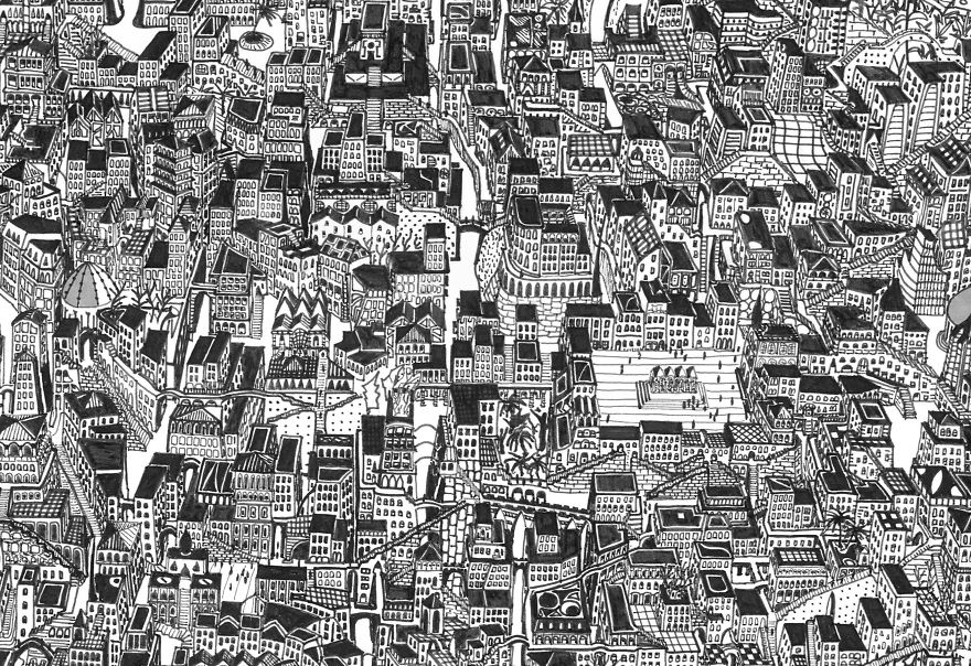 I've Been Developing This Maze City For 5 Years While Travelling Around The World