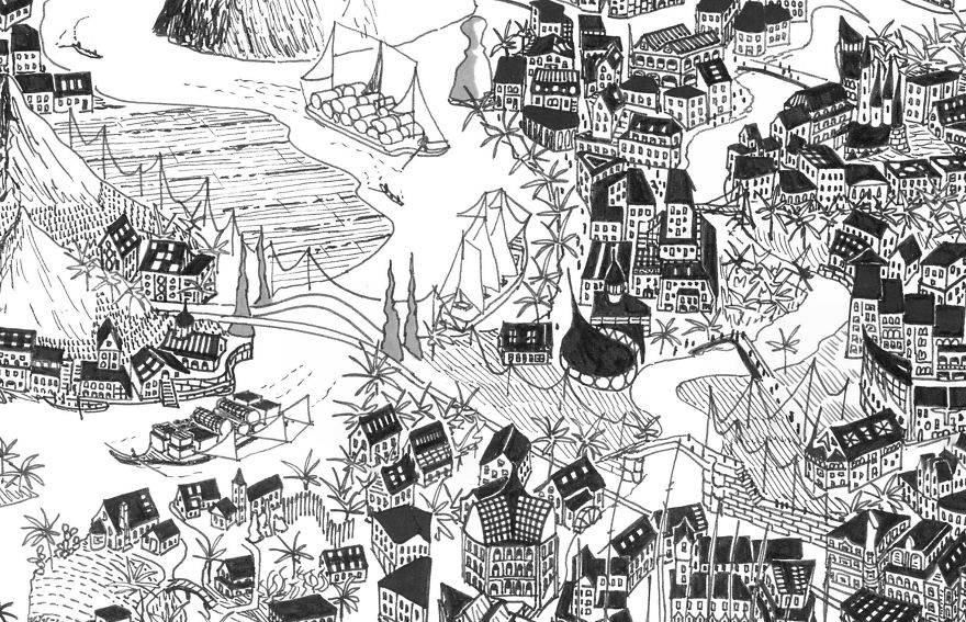 I've Been Developing This Maze City For 5 Years While Travelling Around The World I've Been Developing This Maze City For 5 Years While Travelling Around The World