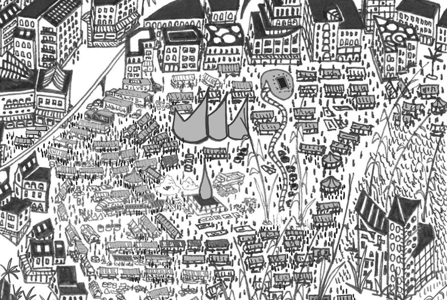 I've Been Developing This Maze City For 5 Years While Travelling Around The World I've Been Developing This Maze City For 5 Years While Travelling Around The World