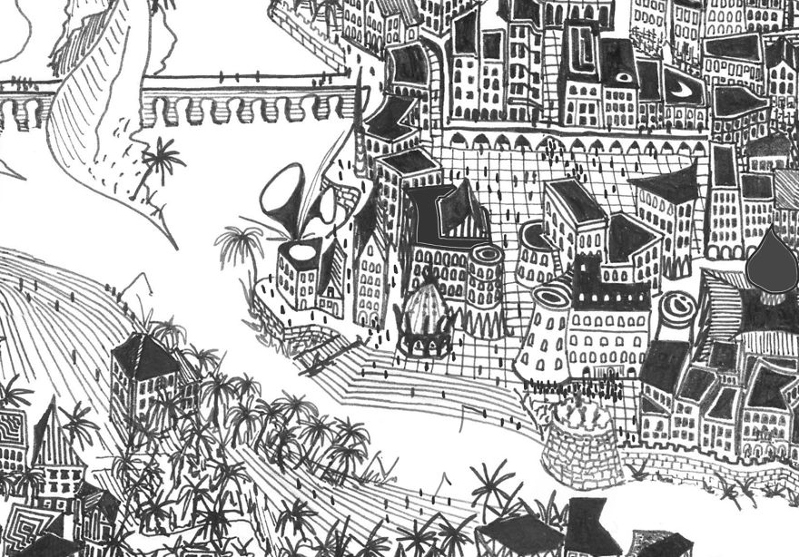 I've Been Developing This Maze City For 5 Years While Travelling Around The World