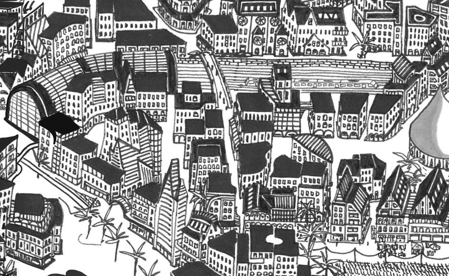 I've Been Developing This Maze City For 5 Years While Travelling Around The World