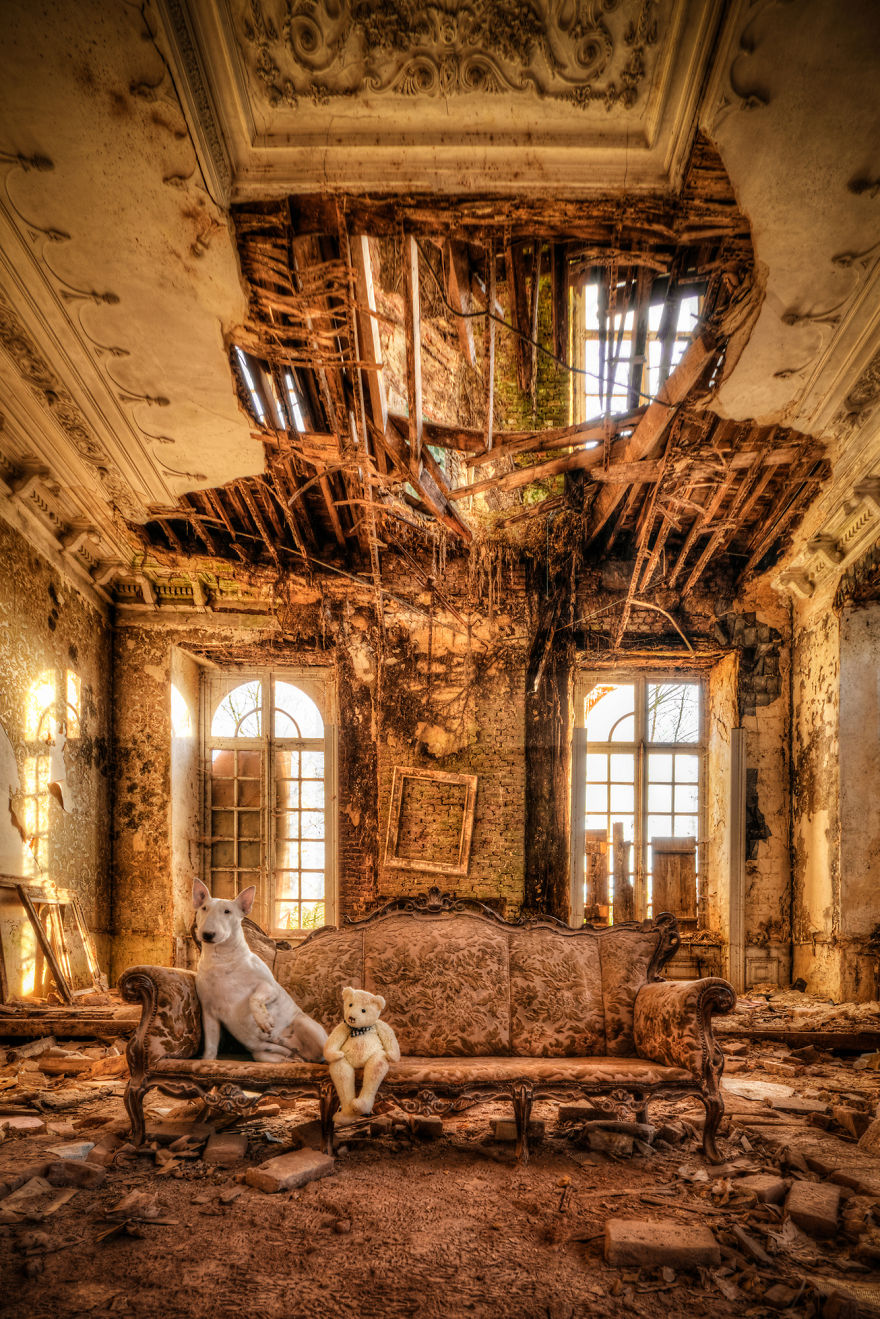 My Dog And I Explore Abandoned Places Across Europe My Dog And I Explore Abandoned Places Across Europe