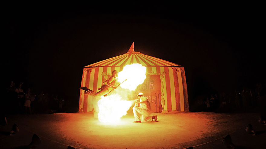 My Surreal Photos From Burning Man 2015